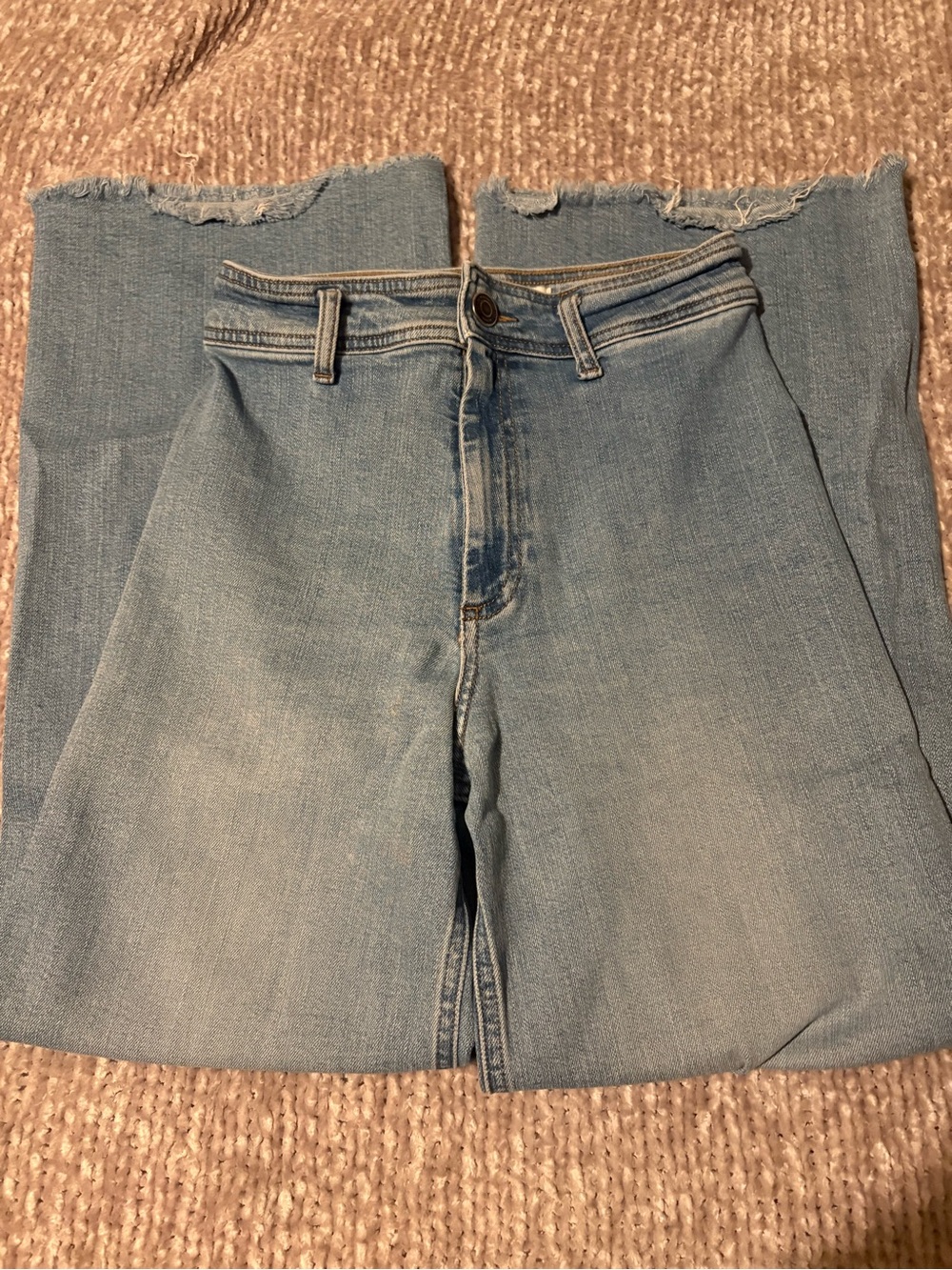 Zara Light Blue Women's Bootcut Jeans